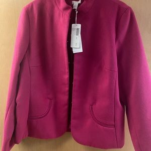 Hidden hook and eye closure